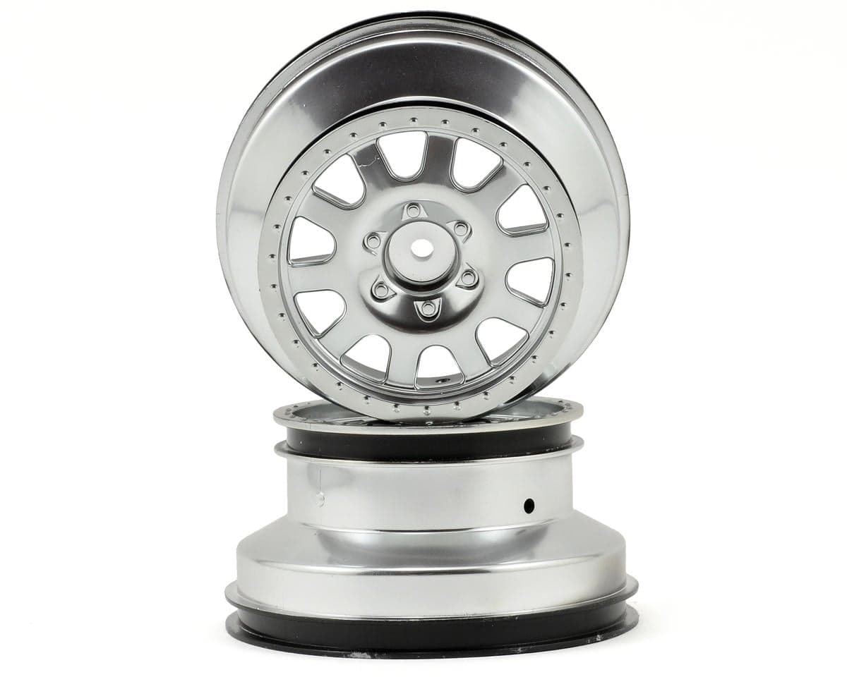 Kyosho 12mm Hex Short Course Wheels (Silver) (2) (SC6)