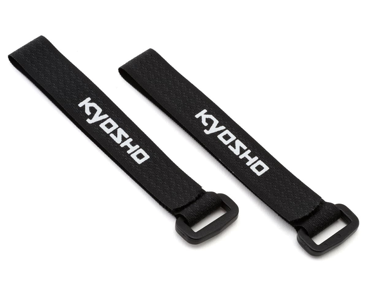 Kyosho Scorpion 2014 Battery Strap Set (2) (16x200mm) Scorpion Vintage Stock Part