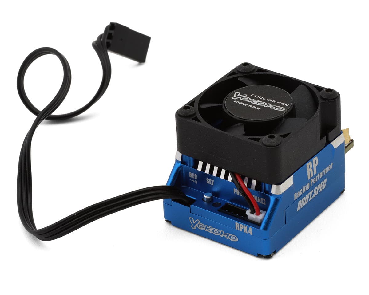 Yokomo BL-RPX4 Competition Sensored Brushless 1/10 Drift Spec ESC (Blue)
