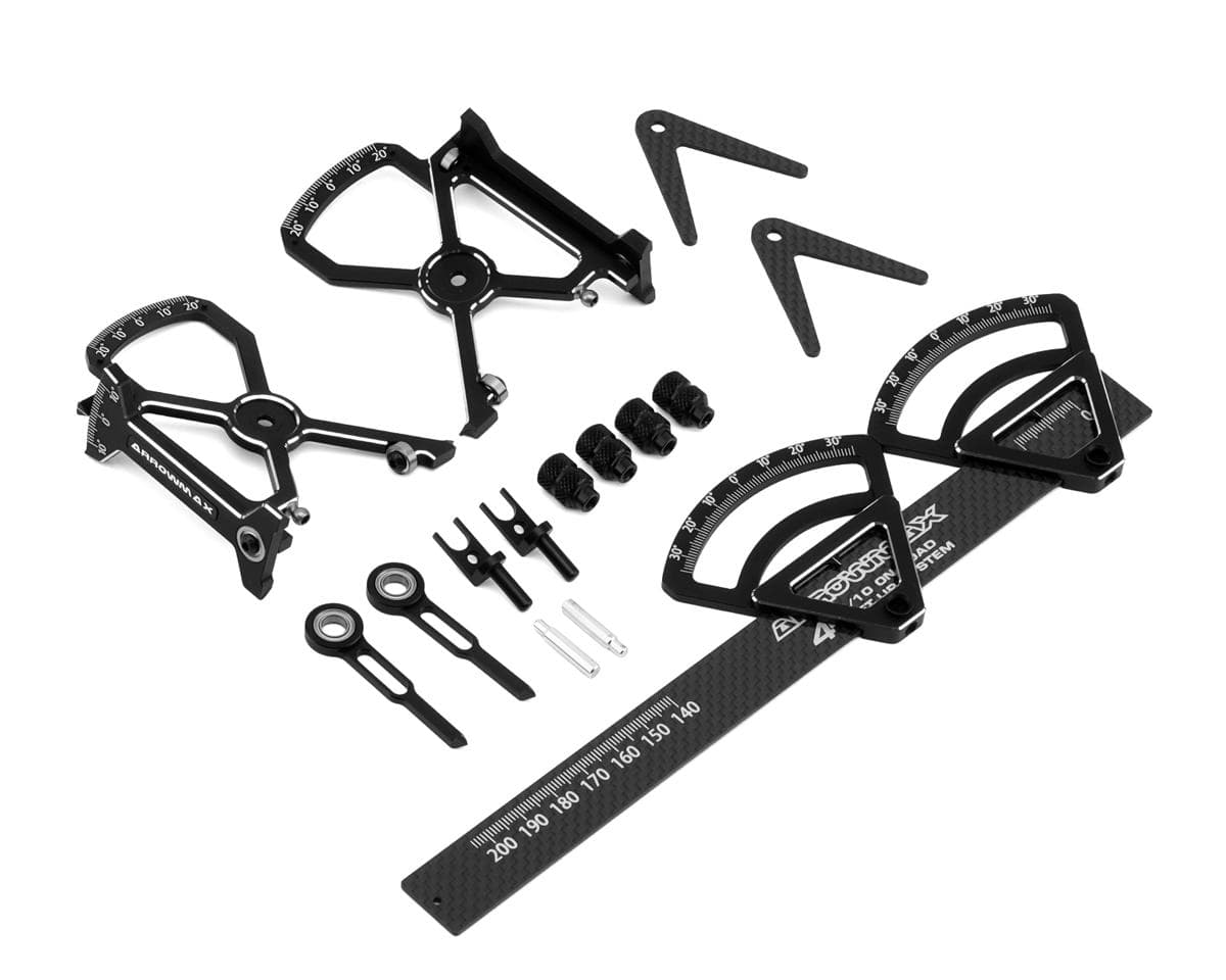 AM Arrowmax 2025 1/10 Touring Car 4D Set-Up System w/Bag (Front or Rear)