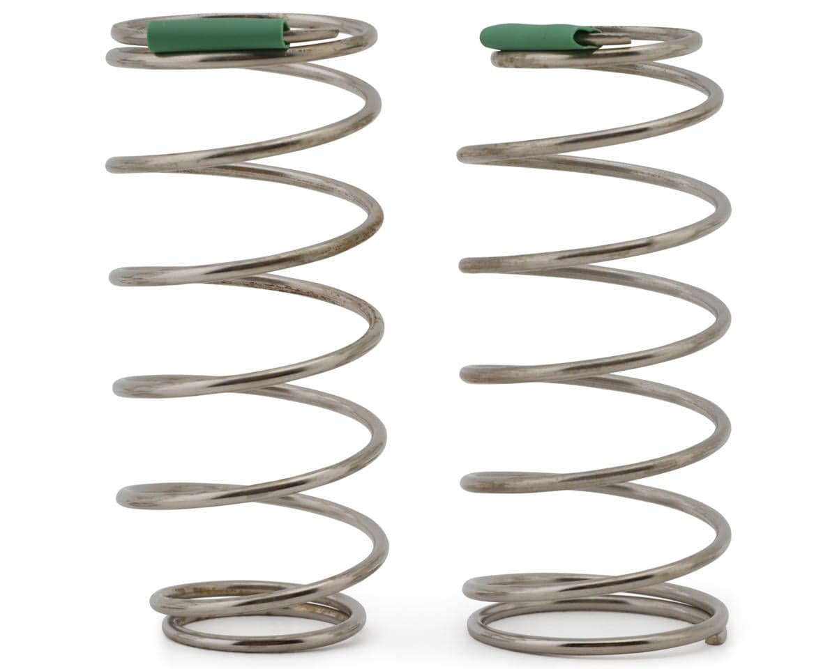 Aerox Medium 1/10 Off-Road Front Springs (Mild) (2) (Green/3.4lbs)