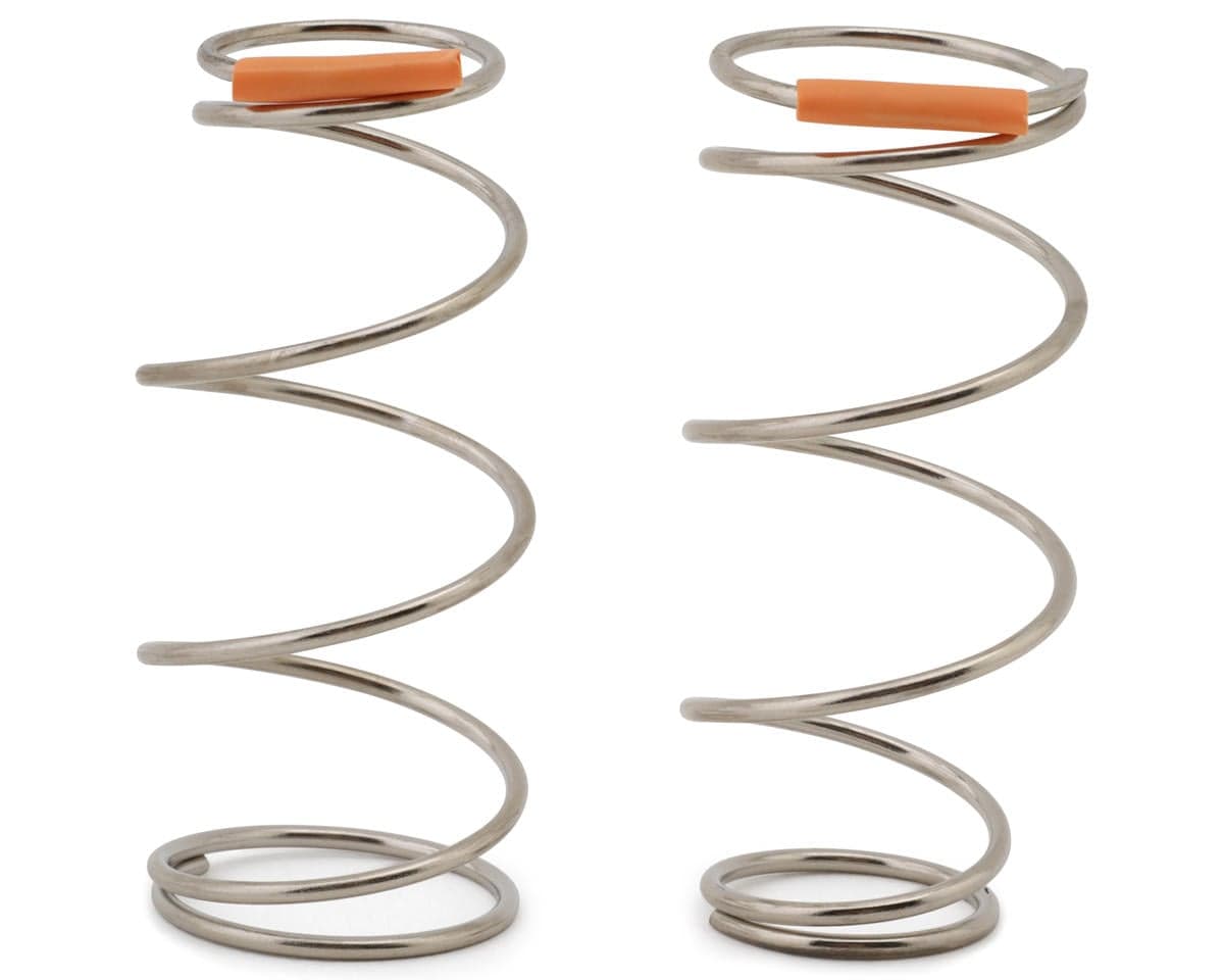 Aerox Medium 1/10 Off-Road Front Springs (Agile) (2) (Orange/4.3lb)