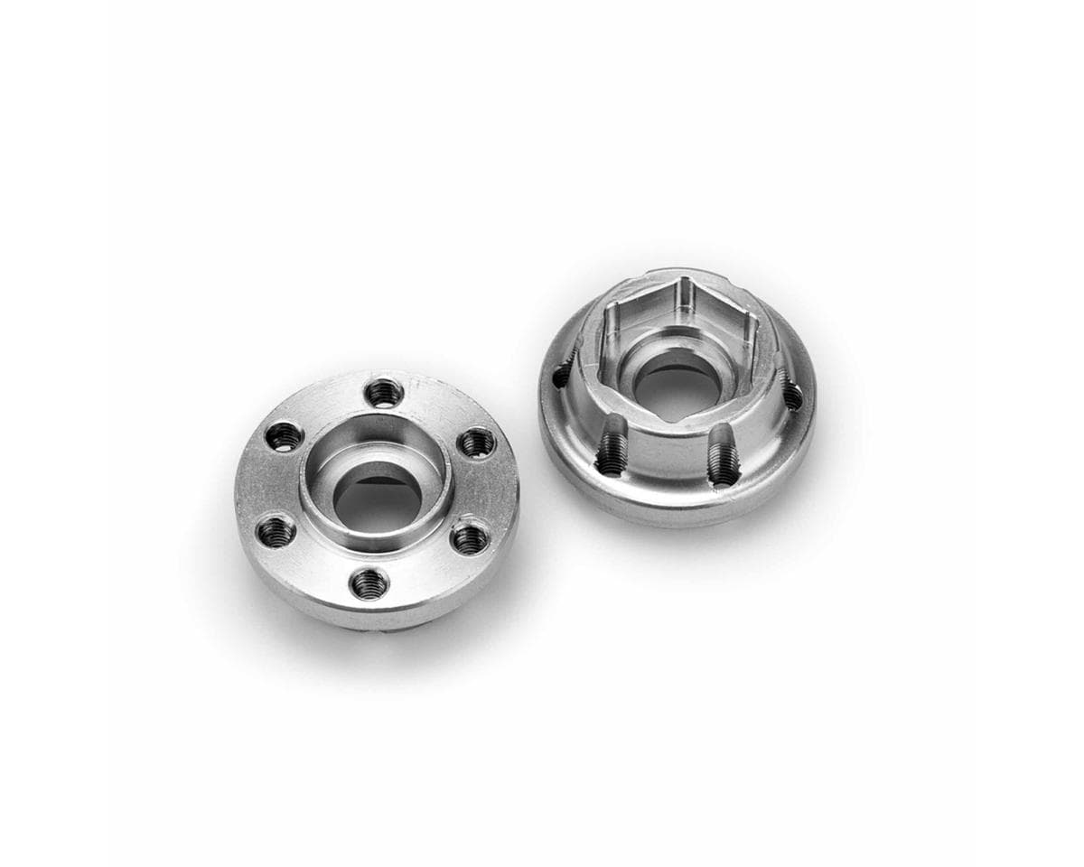JConcepts 12mm Aluminum Crawler Beadlock Wheels Hex Adaptors (2) (5.5mm Offset)