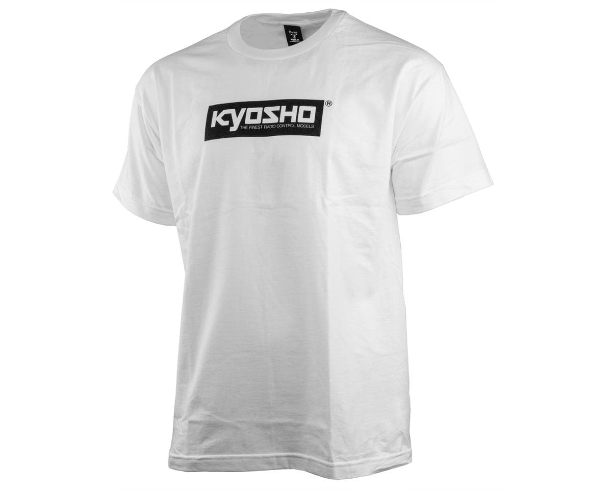Kyosho Box Logo Beefy T T-Shirt (White) (4XL)