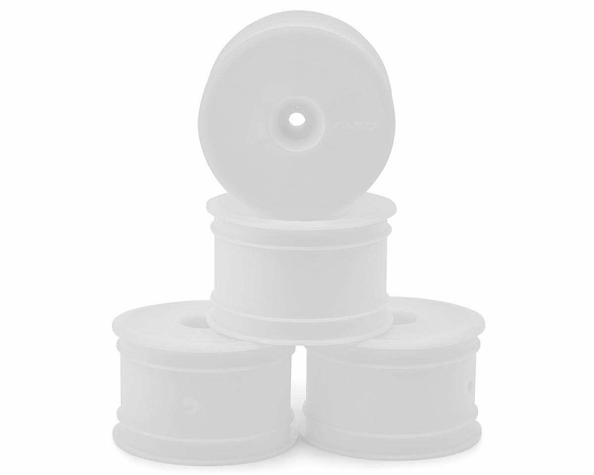 Avid RC "Truss" 2.2" Rear Buggy Wheels (White) (4) w/12mm Hex