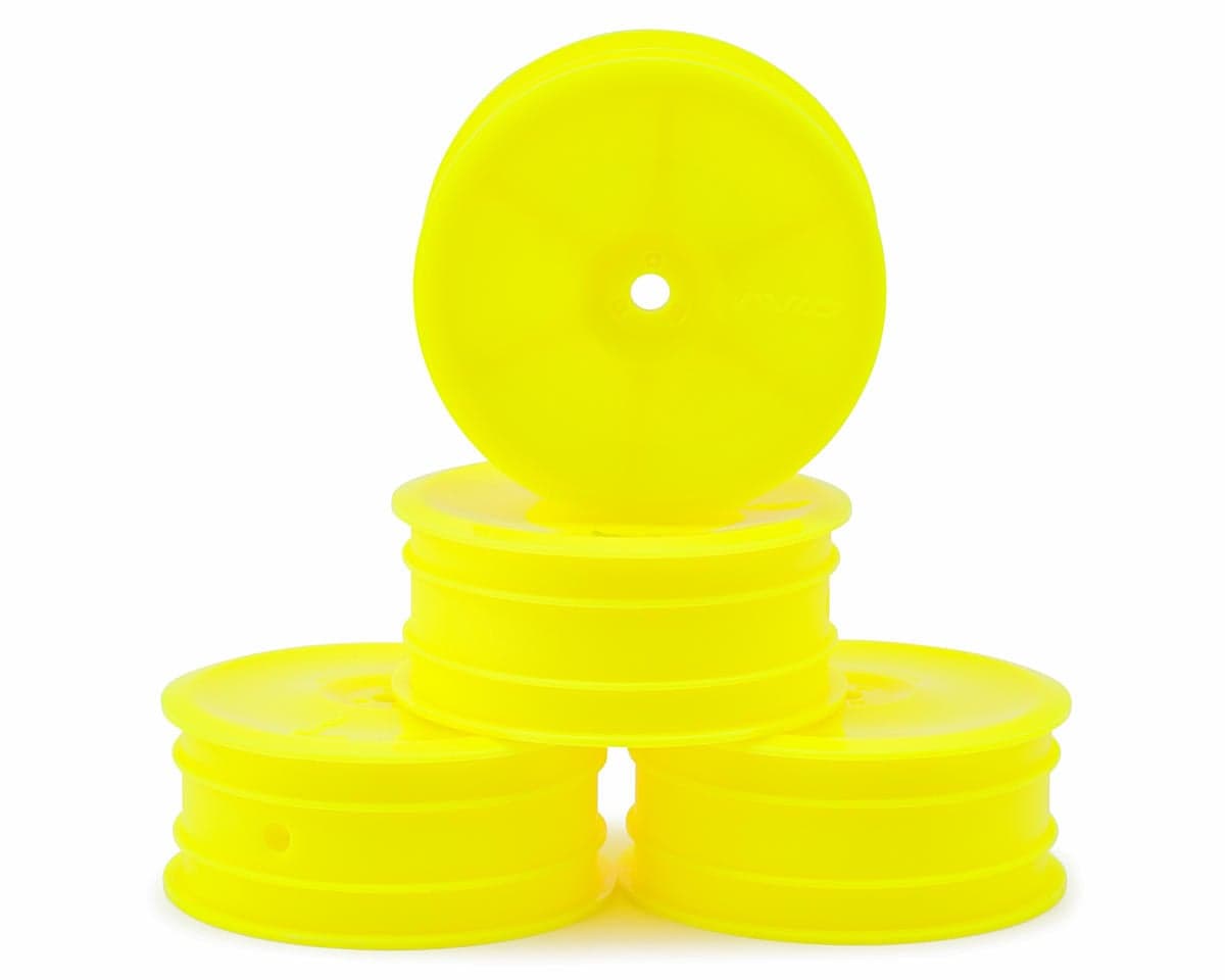 Avid RC "Truss" 2.2" 4WD Front Buggy Wheels (Yellow) (4) w/12mm Hex