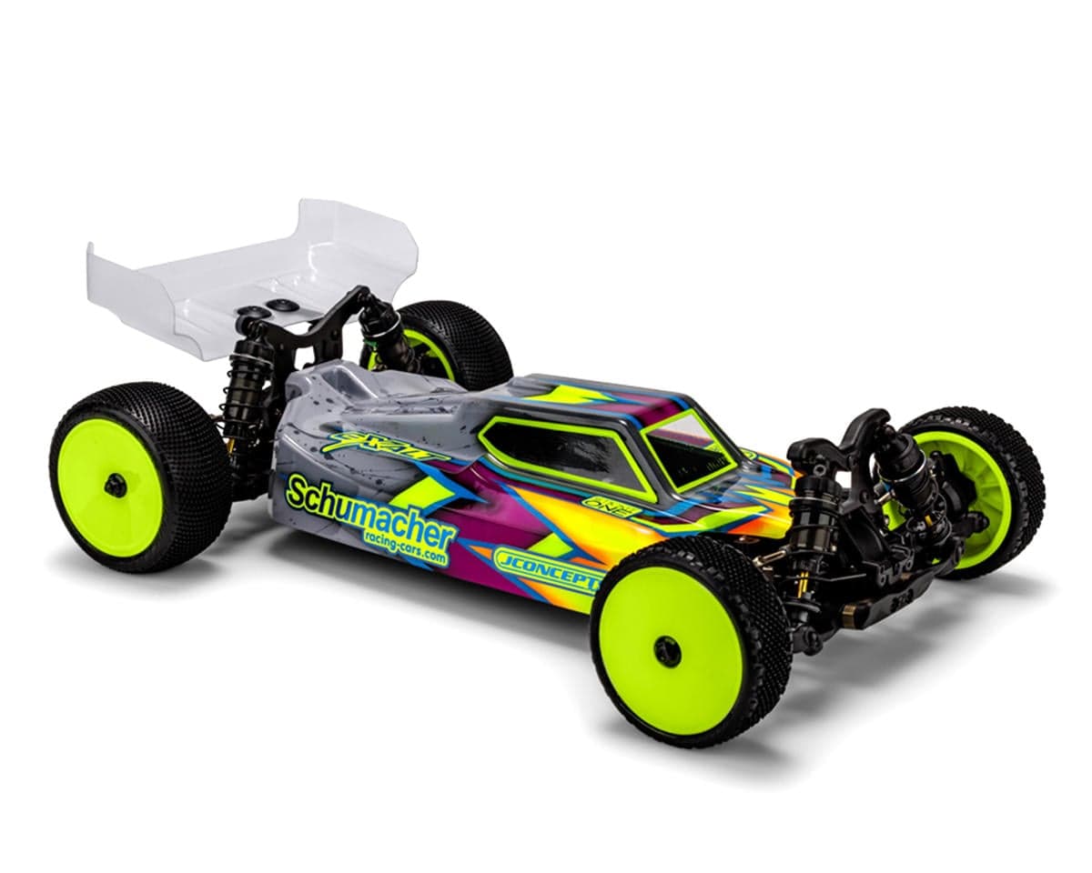 JConcepts Schumacher Cat PB "S15" 1/10 Buggy Body (Clear) (Light Weight) w/Two Wings
