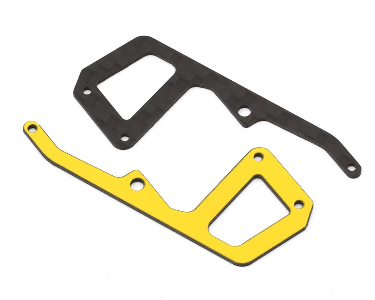 OMPHobby M2 V3 Carbon Fiber Upper Frame Set (Yellow)