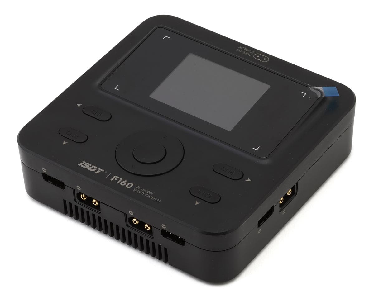 iSDT F160 Smart Quad AC Battery Charger (4S/5Ax4) (AC 40W)