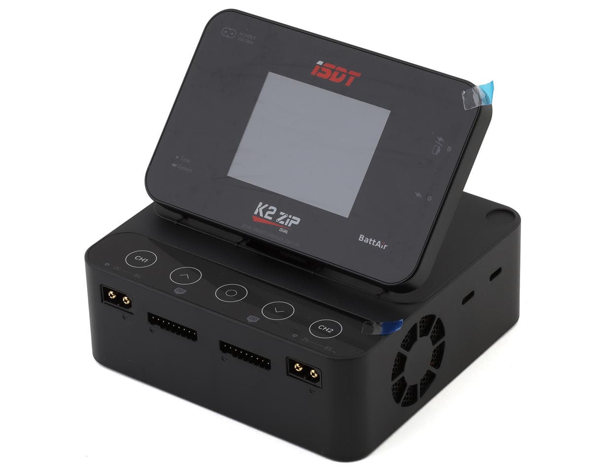 iSDT K2 Zip Duo AC/DC Battery Charger (8S/20A/500Wx2)