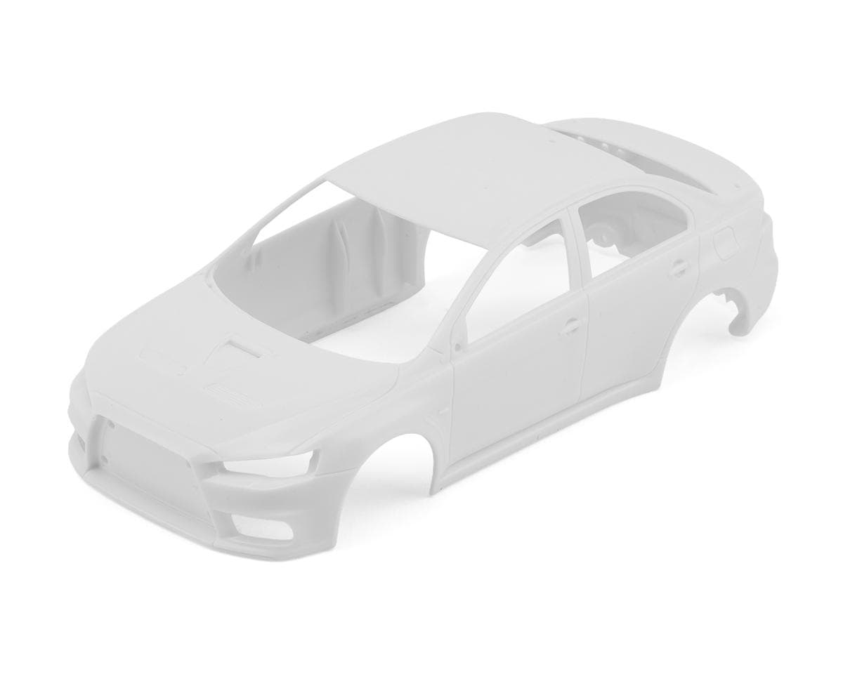 Kyosho Mini-Z MA-020 Mitsubishi Lancer EVO X Body Set (Unpainted) w/Wheels