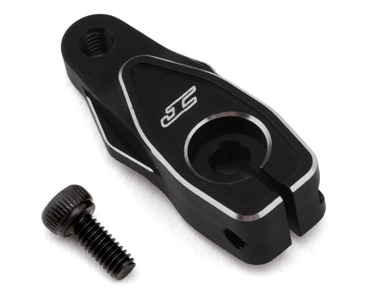 JConcepts RC10B7 16.5mm Aluminum Clamping Servo Horn (Black) (23T-JR/Airtronics/KO)