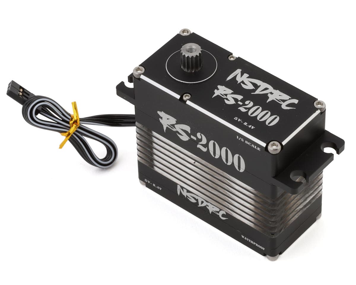 No Superior Designs RC RS2000 1/5 Waterproof Brushless Insane Torque Servo (HV) (High-Torque)