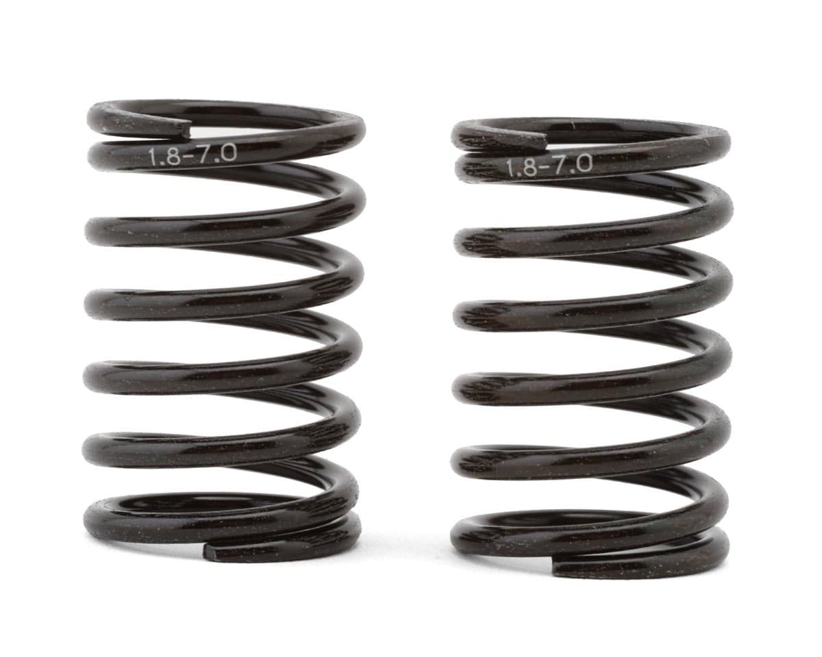 Mugen Seiki MRX/MTX Rear Shock Springs (1.8-7.0T) (Grey) (2)