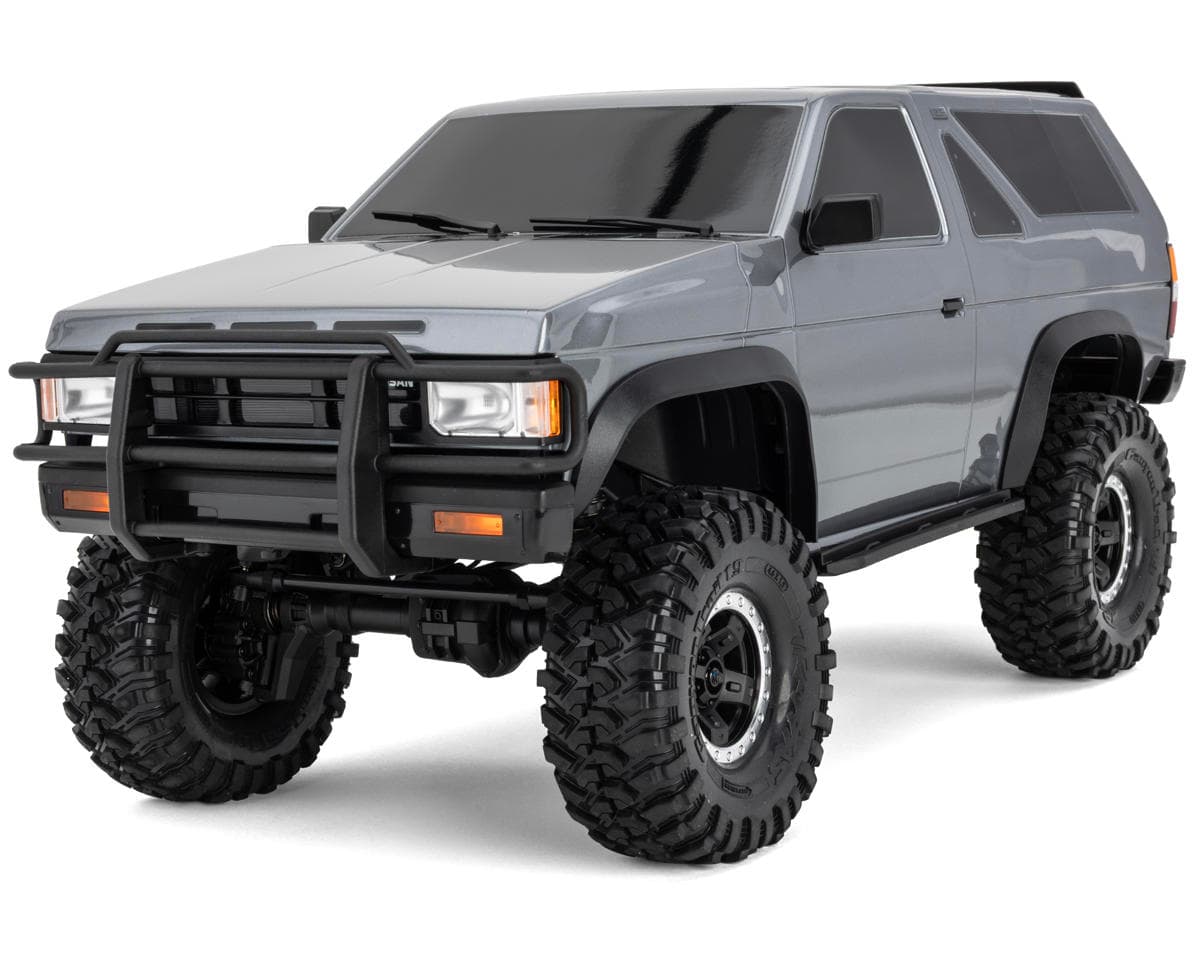 Traxxas TRX-4® 1/10 Scale & Trail Rock Crawler w/Nissan® Pathfinder® Body (Silver) w/XL-5™ ESC & TQi™ 2.4GHz Radio