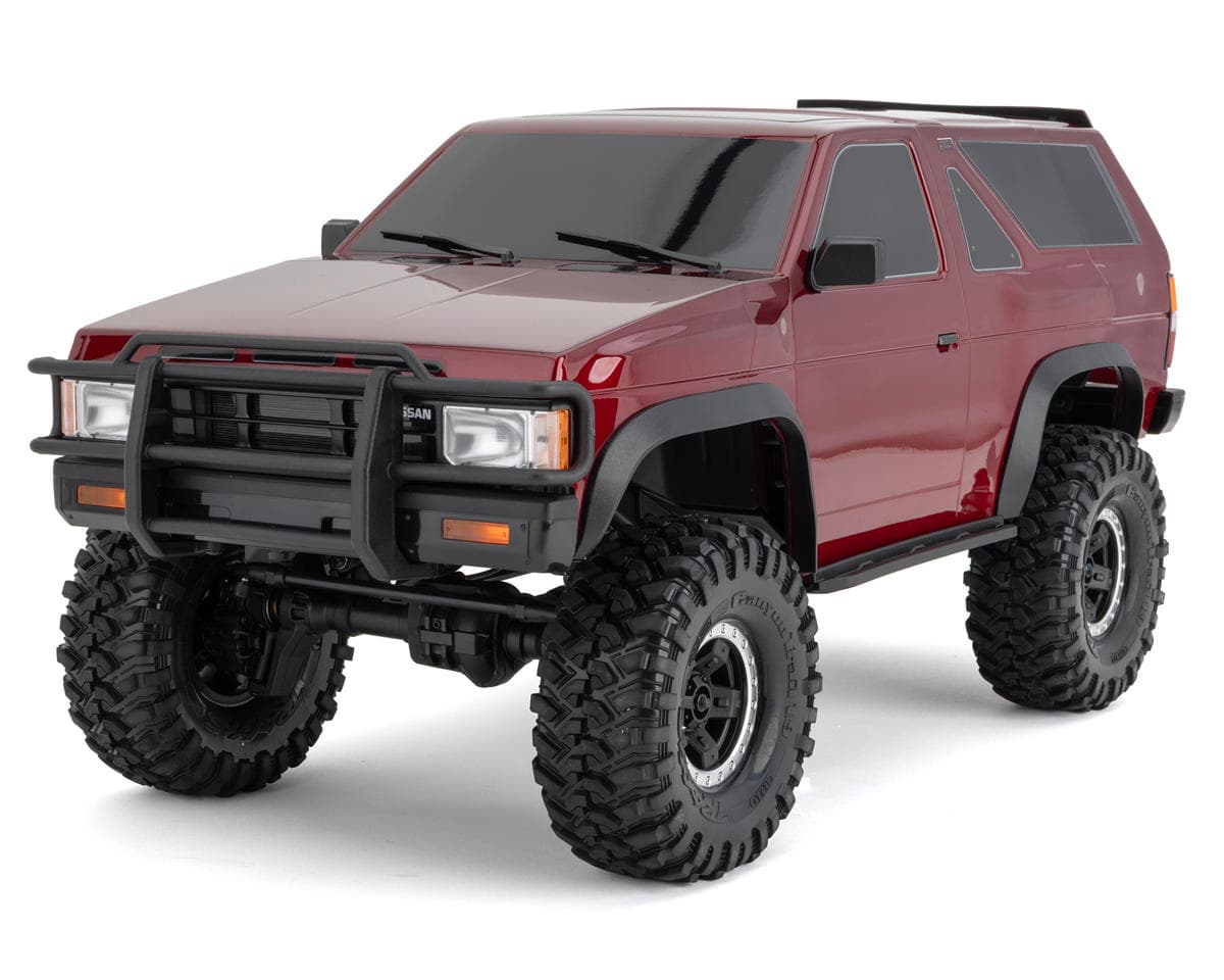 Traxxas TRX-4® 1/10 Scale & Trail Rock Crawler w/Nissan® Pathfinder® Body (Red) w/XL-5™ ESC & TQi™ 2.4GHz Radio