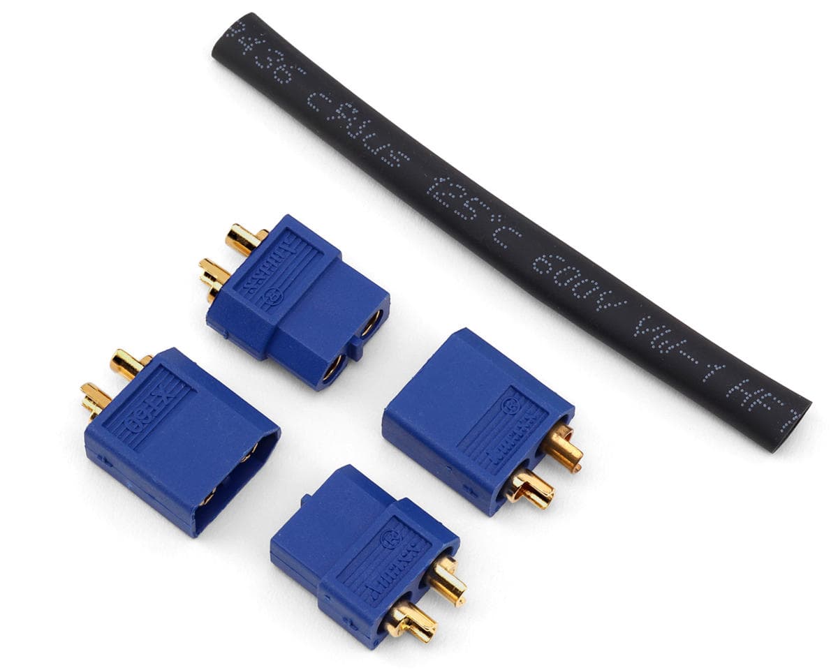 EcoPower 3.5mm "TruCurrent" XT60 Polarized Connectors (2 Male/2 Female)