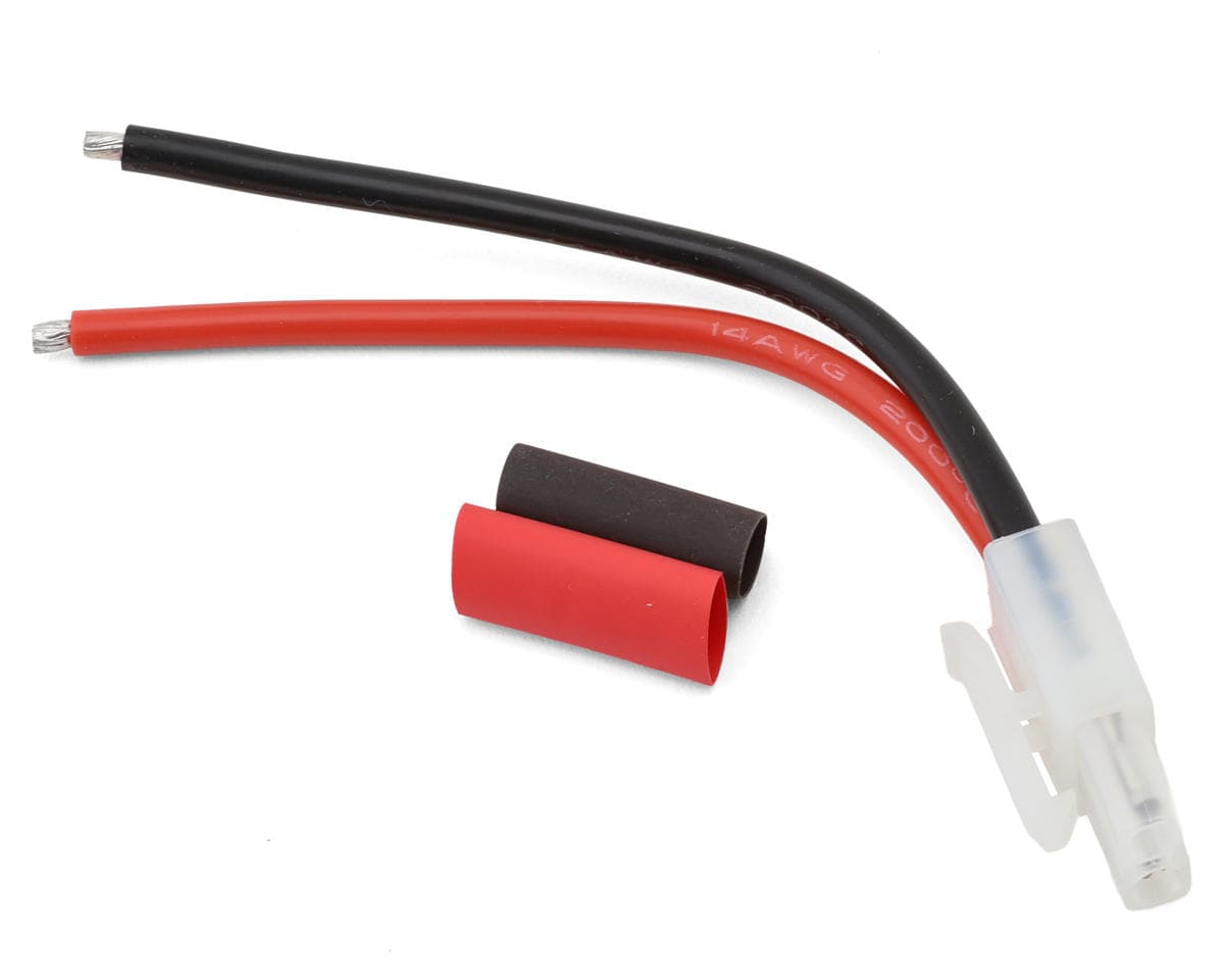 EcoPower Tamiya Pre-Wired Pigtail Connector (1 Male) (14awg) w/Shrink Tubes