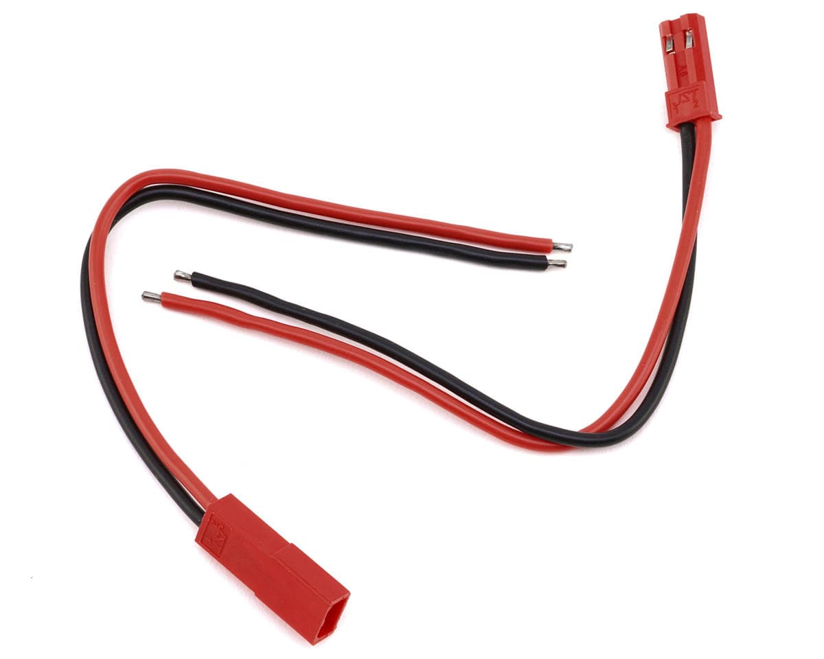 EcoPower JST 2-Pin Pre-Wired Pigtail Connectors (1 Male/1 Female)
