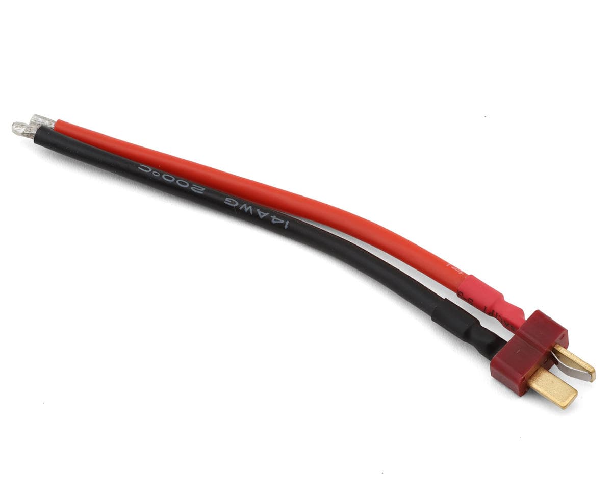 EcoPower "TruCurrent" T-Style Ultra Plug Pre-Wired Pigtail (Male) (10cm) (14AWG)