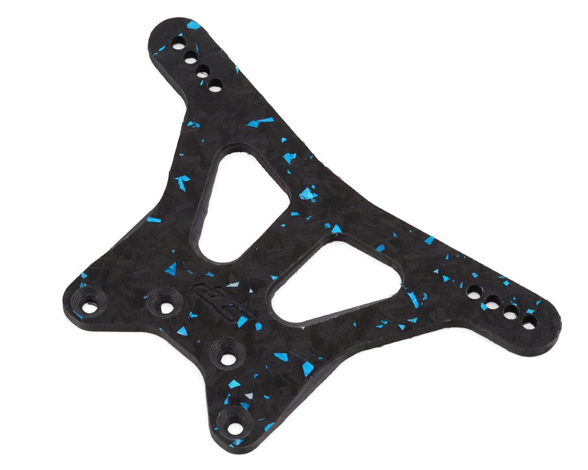 JConcepts RC10 '89 Masami Stealth Forged Carbon Rear Shock Tower (Blue) (Standard)