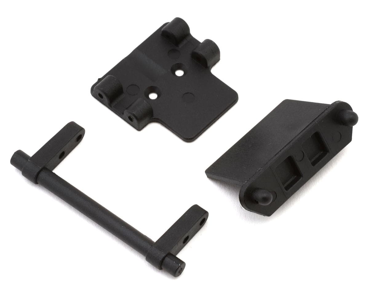 Redcat Ascent-18 Apex Rear Bumper & ESC Plate Set