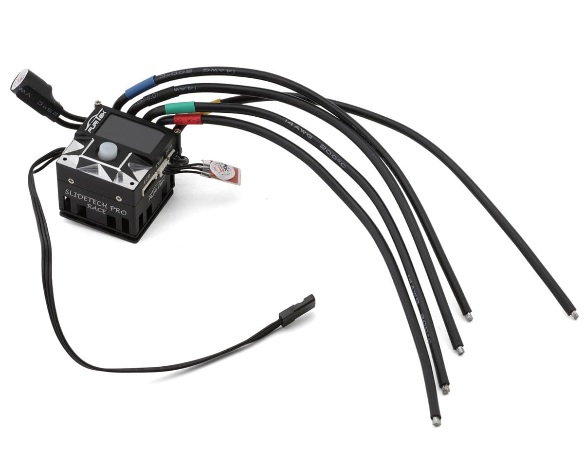 Furitek SlideTech 1/10 Stock & Mod Racing 160A Sensored Brushless ESC w/OLED Display & Internal Fan (Black)