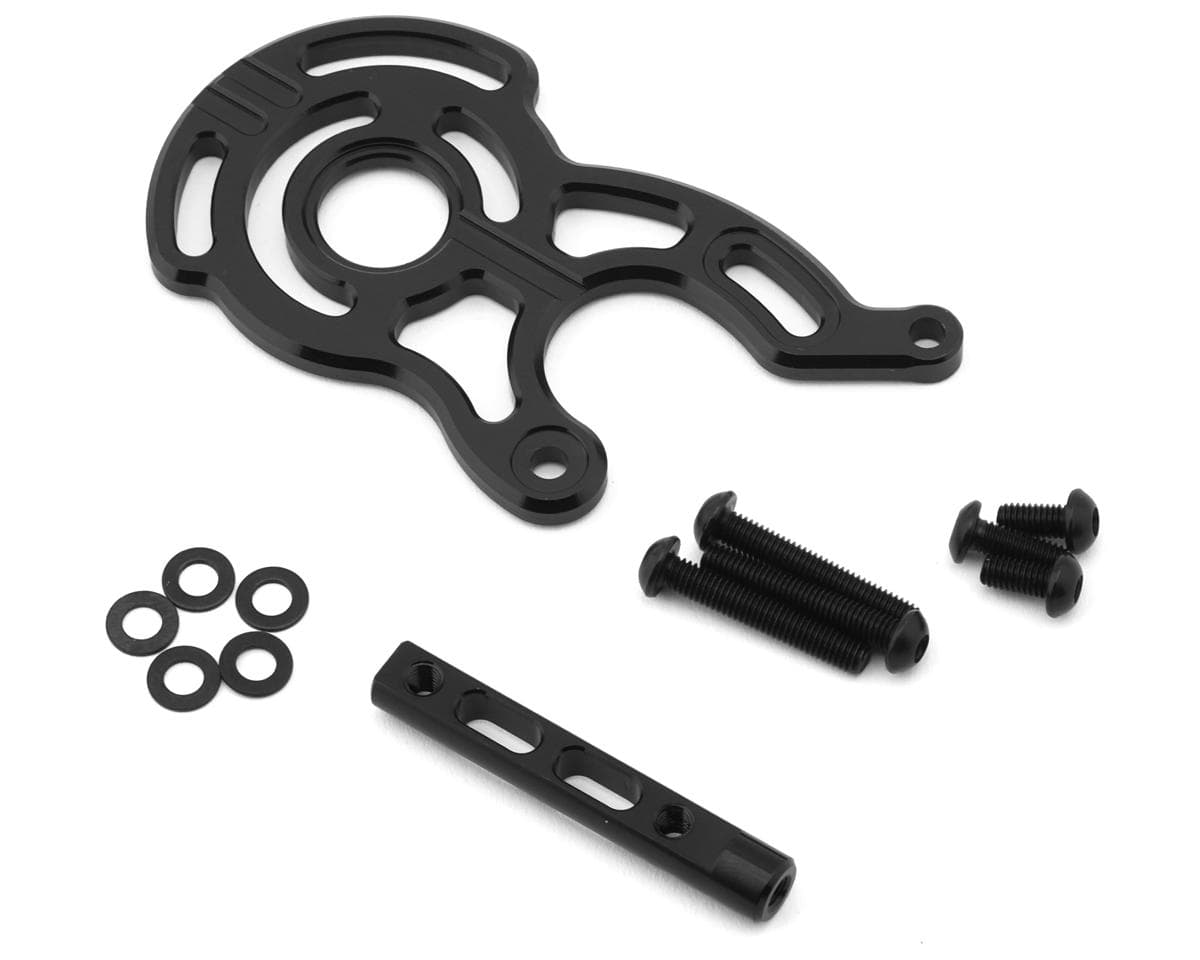 MST RMX 4 Aluminum Motor Mount (Black) w/Cooling Fan Mount