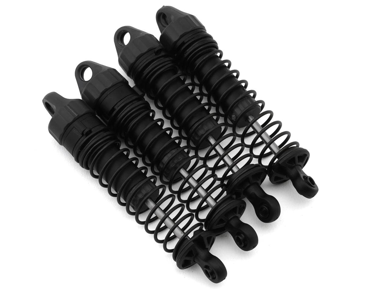Arrma Grom 71mm Oil-Filled Threaded Shocks (Grey) (4) (Gorgon/Quake)