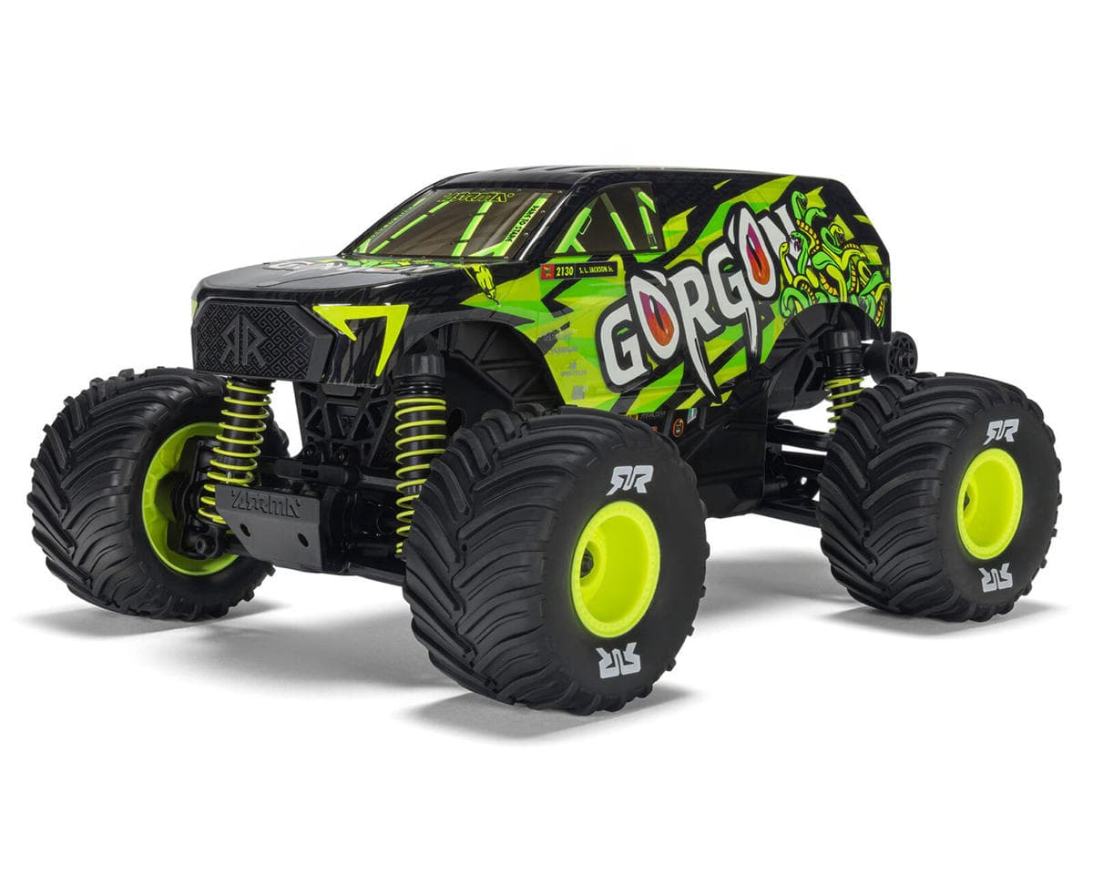 Arrma Gorgon Grom 1/16 Pre-Cut Monster Truck Body (Clear)
