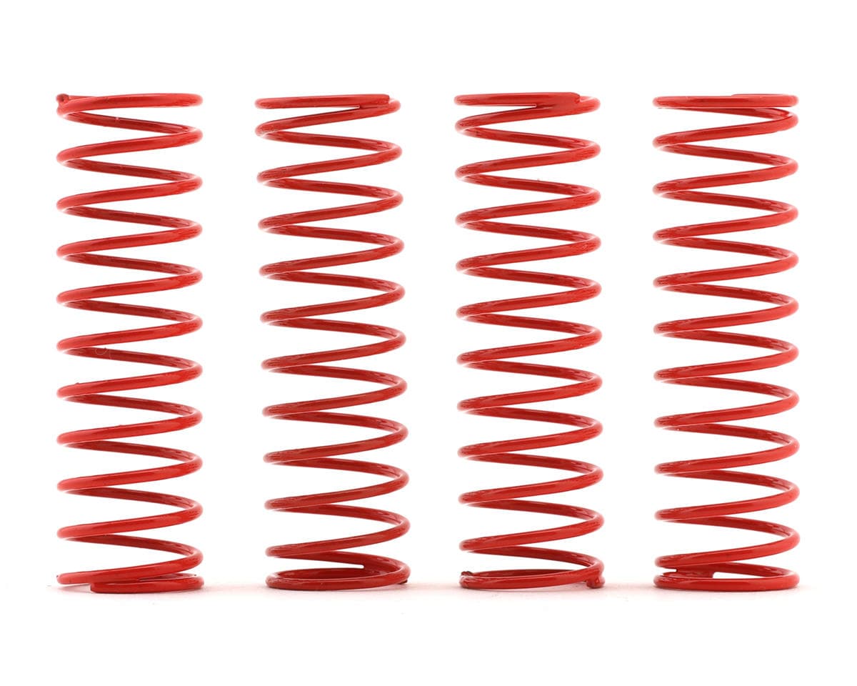 Arrma Grom Shock Spring Set (Red) (4) (Gorgon/Quake)