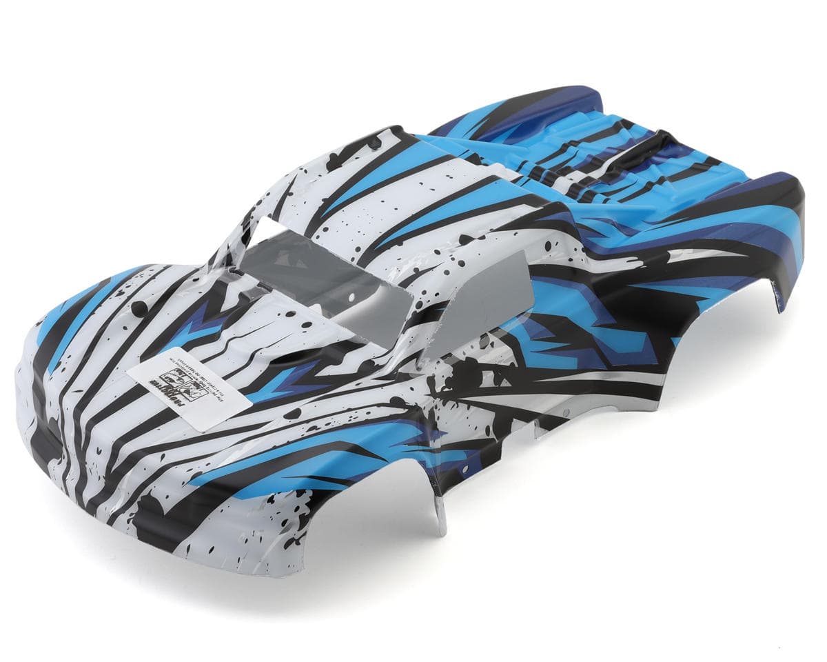 Pro-Line Arrma Mojave Grom 2019 Chevy Silverado Strike Pre-Painted Body (Blue/White) (Limited Edition)