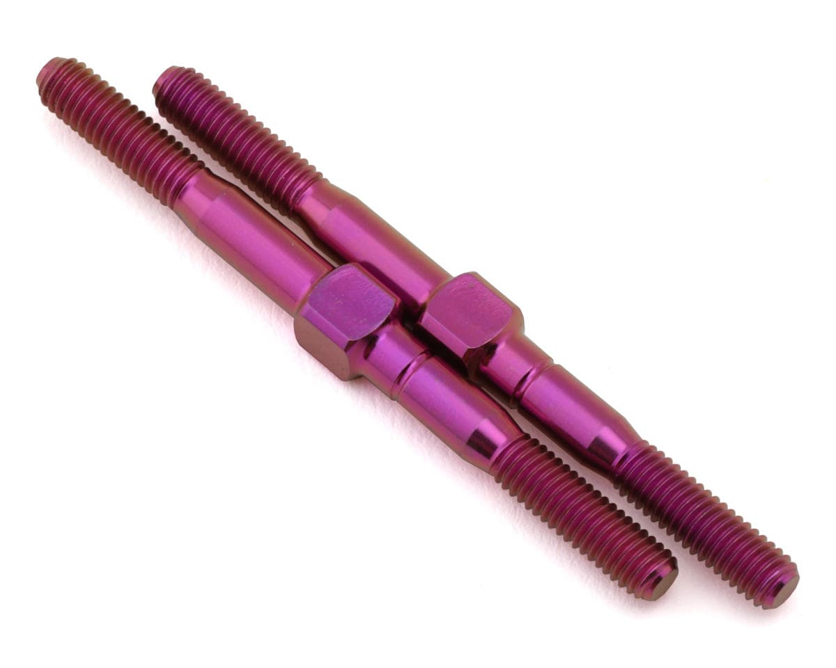 eXcelerate 3mm Titanium Turnbuckles (Purple) (2) (40mm)