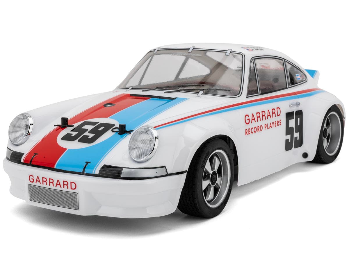 HPI Sport 3 Flux 1973 Brumos Porsche Carrera RSR 1/10 RTR  Brushless On-Road Car (White)