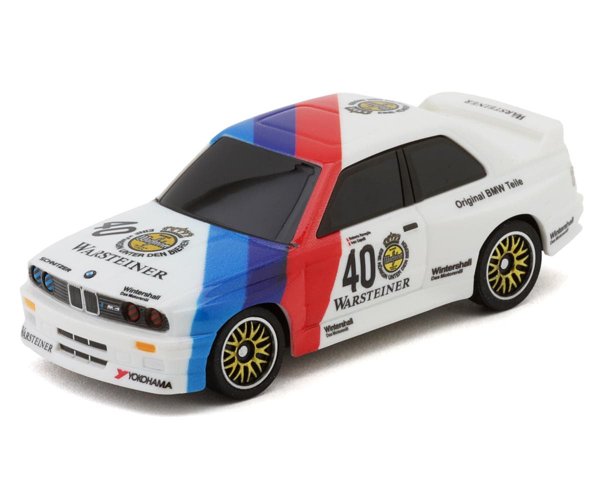 HPI Nano-TTR 1987 BMW M3 E30 Warsteiner 1/64 A-RTR Electric 2WD Micro Touring RC Car (White) (Car Only)
