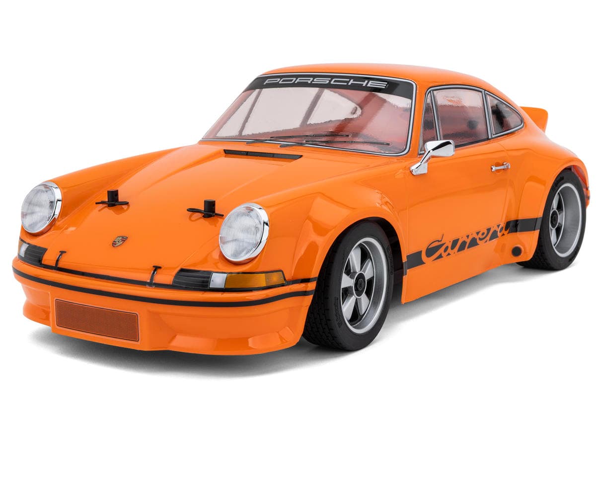 HPI Sport 3 1973 Porsche Carrera RSR 1/10 RTR Brushed On-Road Car (Orange)