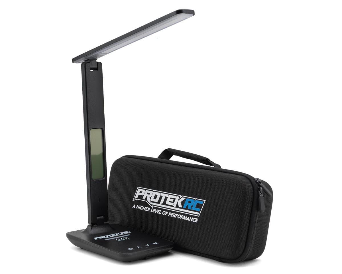 ProTek RC Multifunction LED Pit Light w/Case (w/Wireless Charge, Clock, Date & Temp)