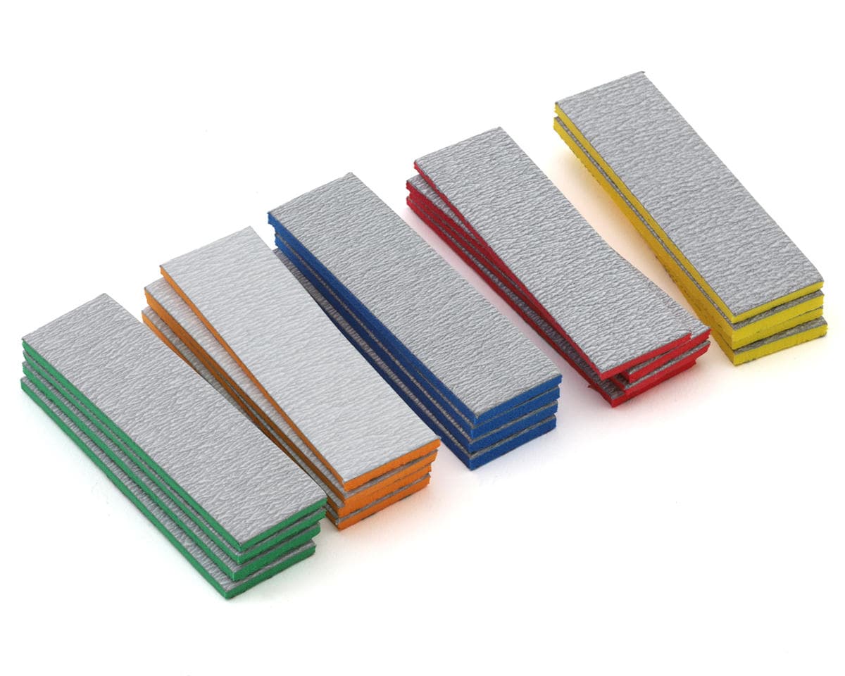 MADWORKS Sanding Sponge Stick Set (20) (2.0mm) (320/400/600/800/1000 Grit)