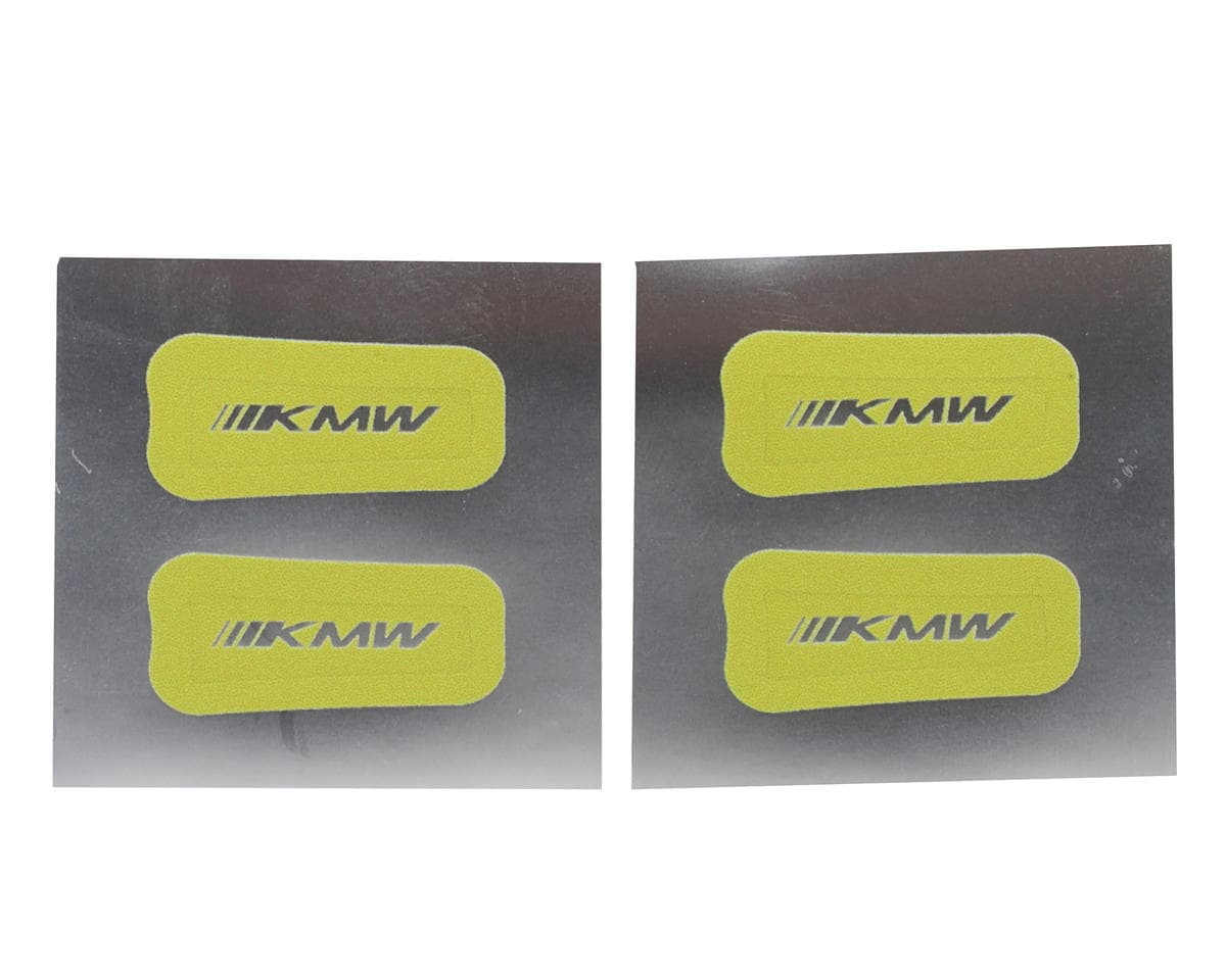 MST TE37 1/10 Drift Wheel Stickers (Yellow) (4)