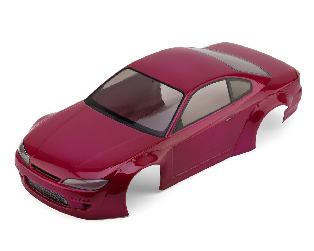 MST PANDEM Nissan S15RB 1/10 Drift Body (Magenta) (257mm Wheelbase) w/Duck Tail
