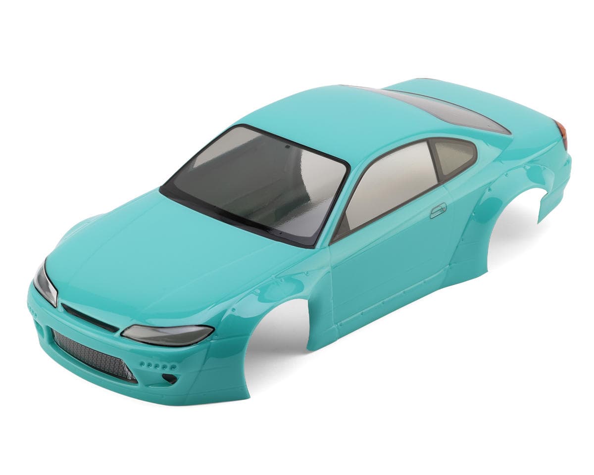 MST PANDEM Nissan S15RB 1/10 Drift Body (Mint Green) (257mm Wheelbase) w/Duck Tail