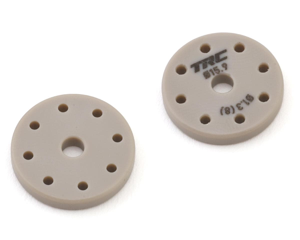 Throttlefinger Racing Concepts 15.90mm Flat Shock Piston (2) (1.3mm x 8) (TLR)