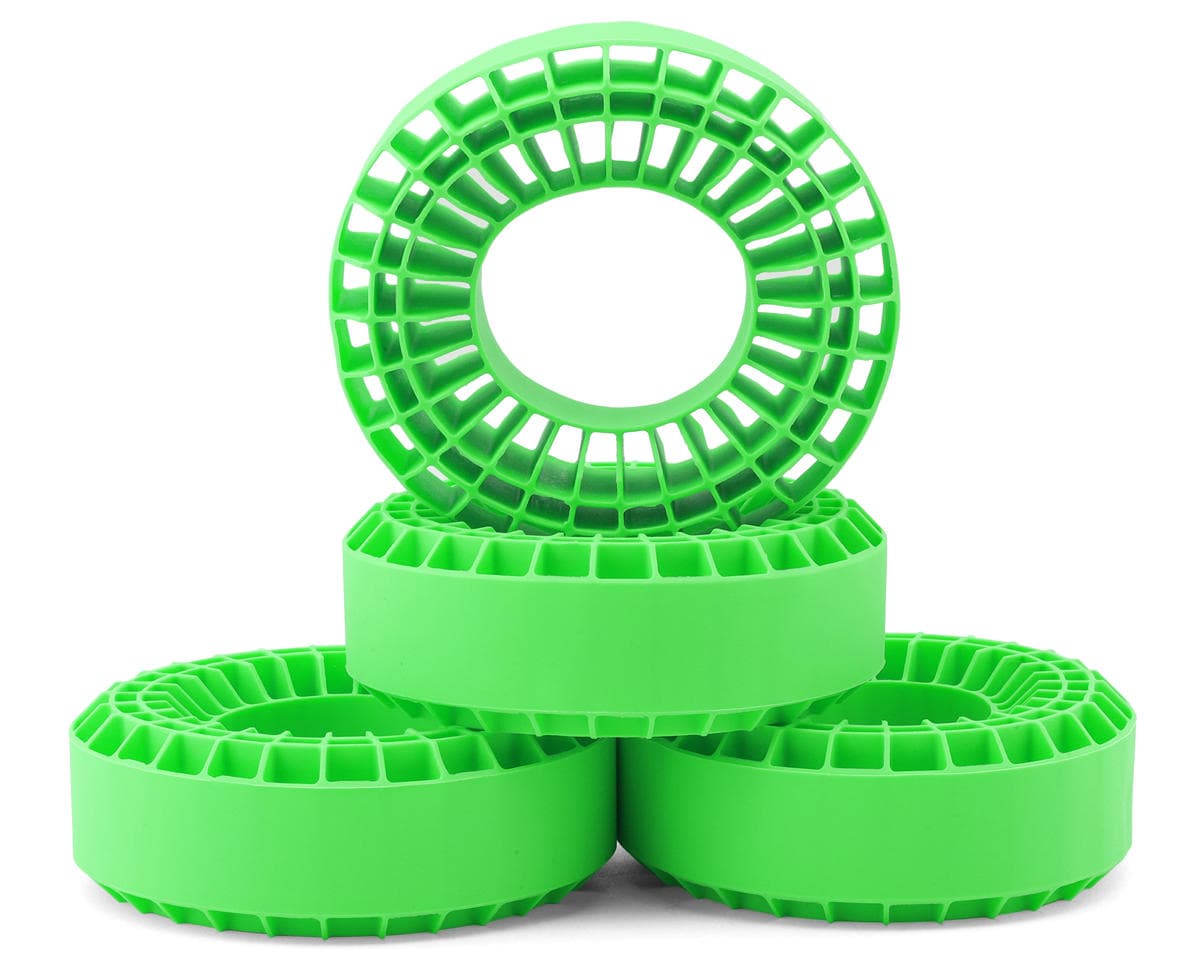 Injora 1.9" 1/10 Crawler Tires Silicone Rubber Inserts (118-122mm) (4.75" OD) (Soft) (4)