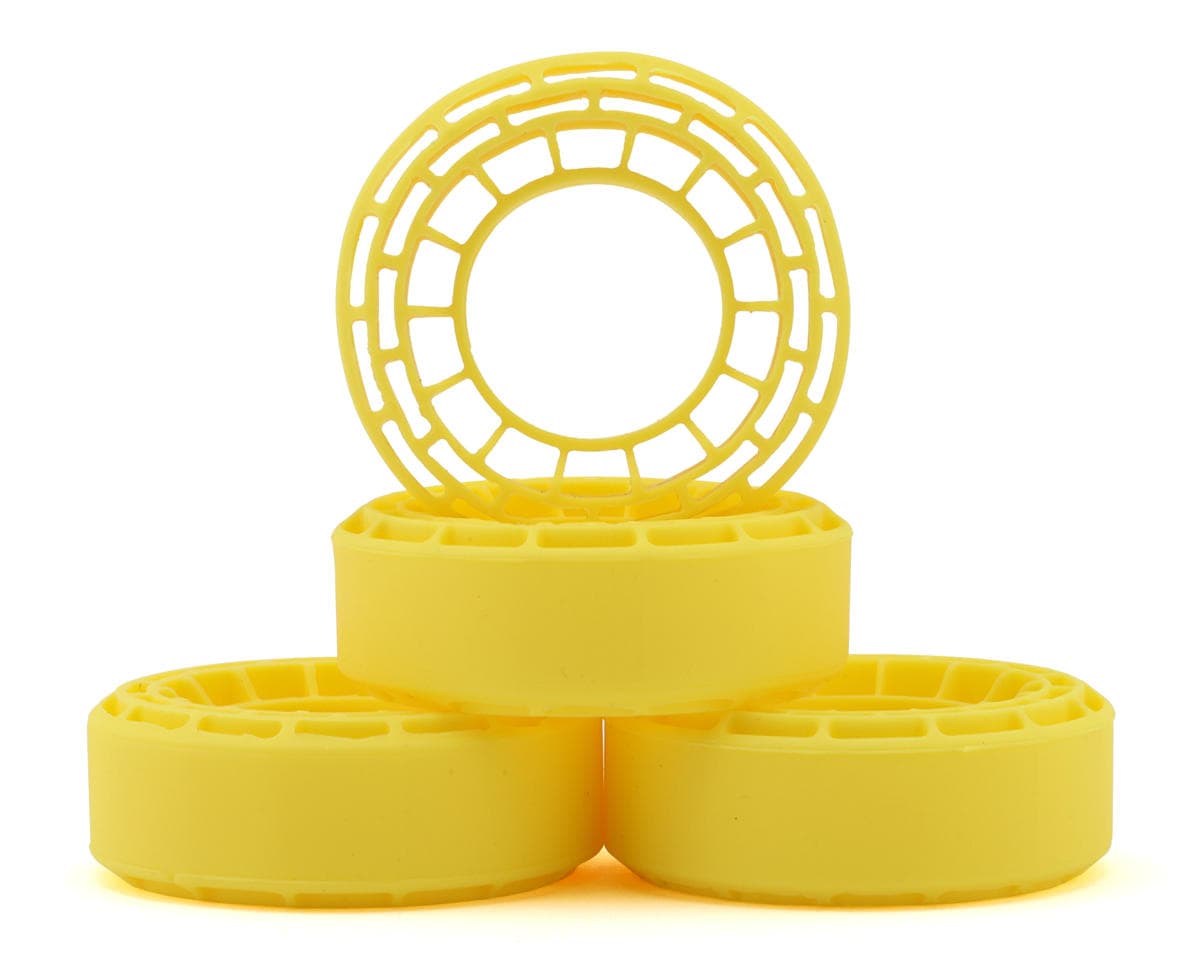 Injora 1.0" Micro Crawler Tires Silicone Rubber Inserts (56-58mm) (Super Soft)