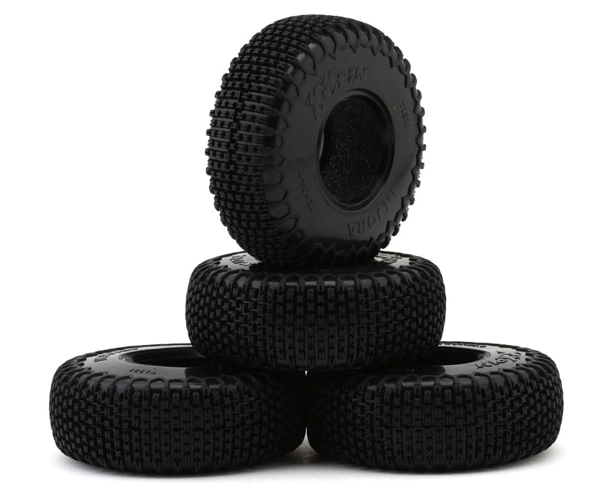 Injora 1.3" XHX Pin Micro Rock Crawler Tires (4) (72mm OD) (S5)