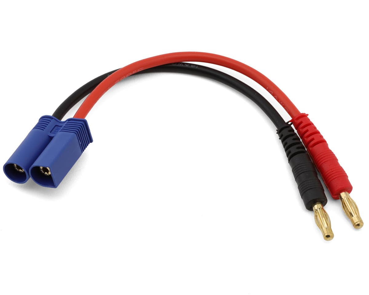EcoPower Heavy Duty EC5 Charge Lead (Male EC5 to 4mm Banana Plugs)