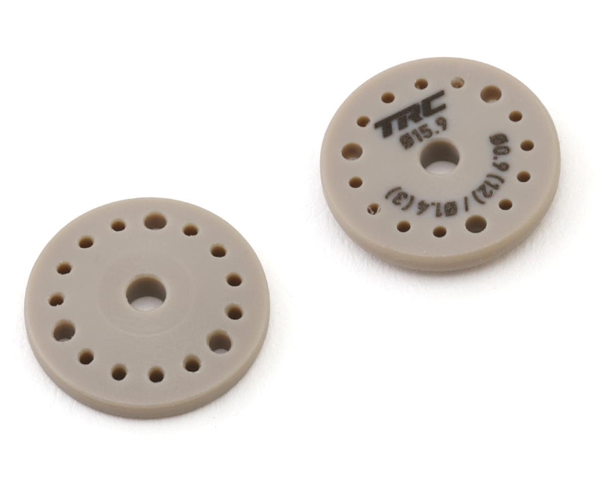 Throttlefinger Racing Concepts Conical Shock pistons (2) (0.9mmx12 + 1.4mmx3) (AE/Mugen/Tekno/Xray/Kyosho/Sworkz)