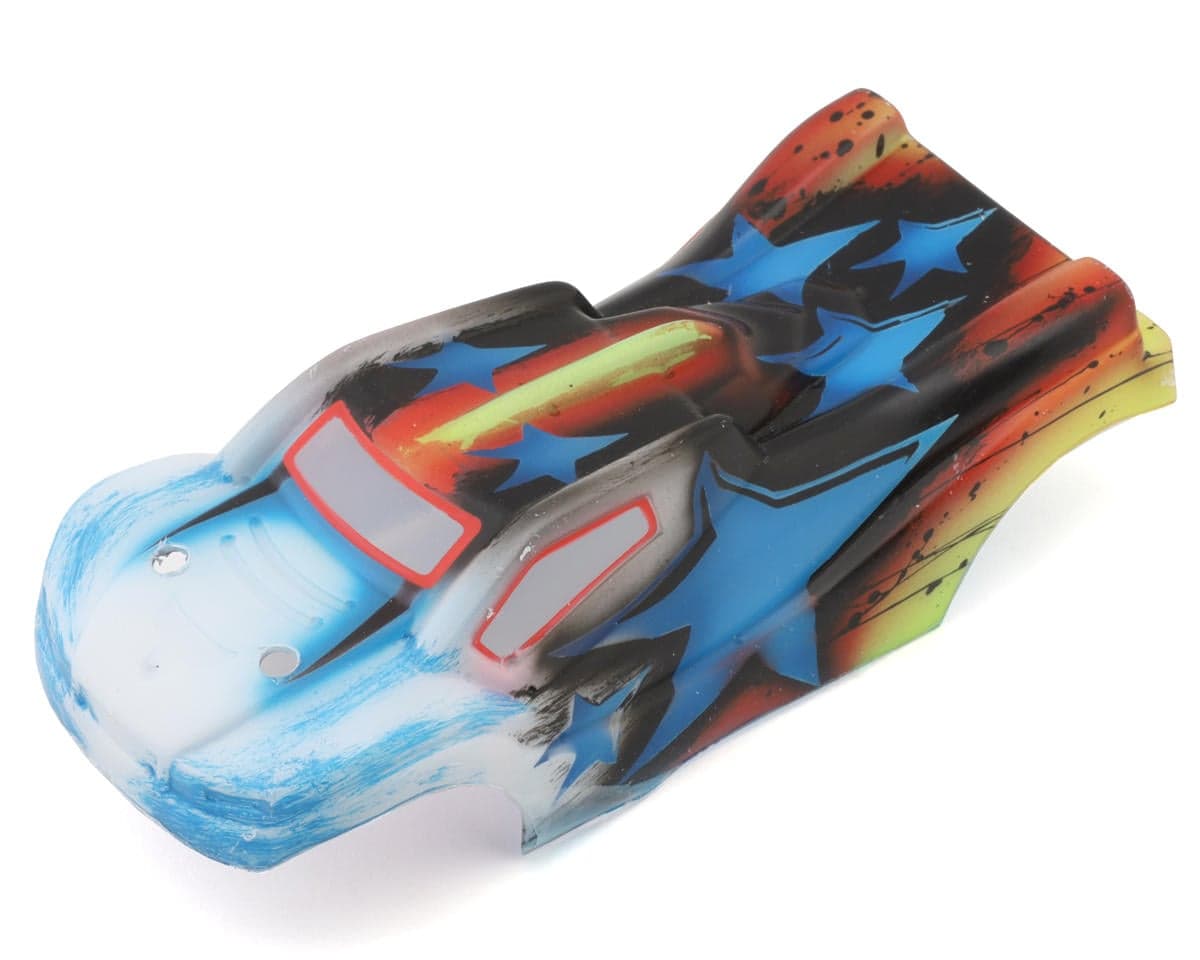RadianZ Design Leopard Pre-Painted Truck Body (Tairo) (Losi® Micro-T™)