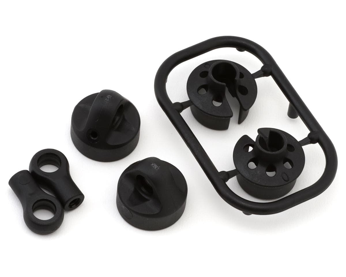 XRAY XB2D/XB2C 2026 Short Shock Caps, Spring Retainers & Rod Ends Set