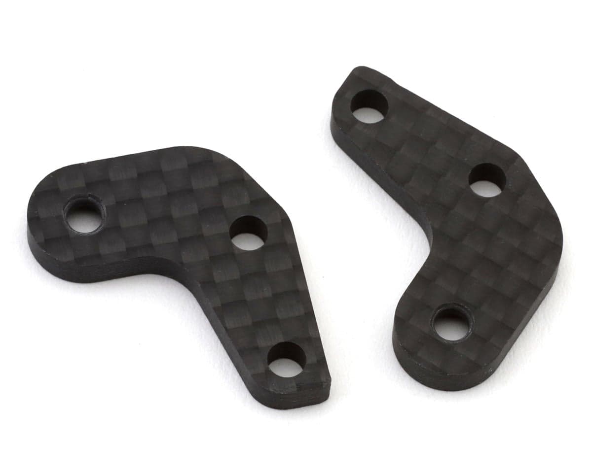 XRAY Carbon Fiber Steering Block Extension Set (2-Dot) (NT1)